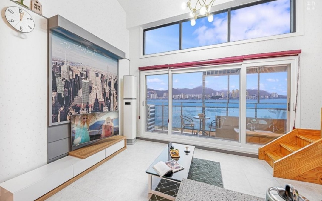 통영 달비채 펜션 하늘연달