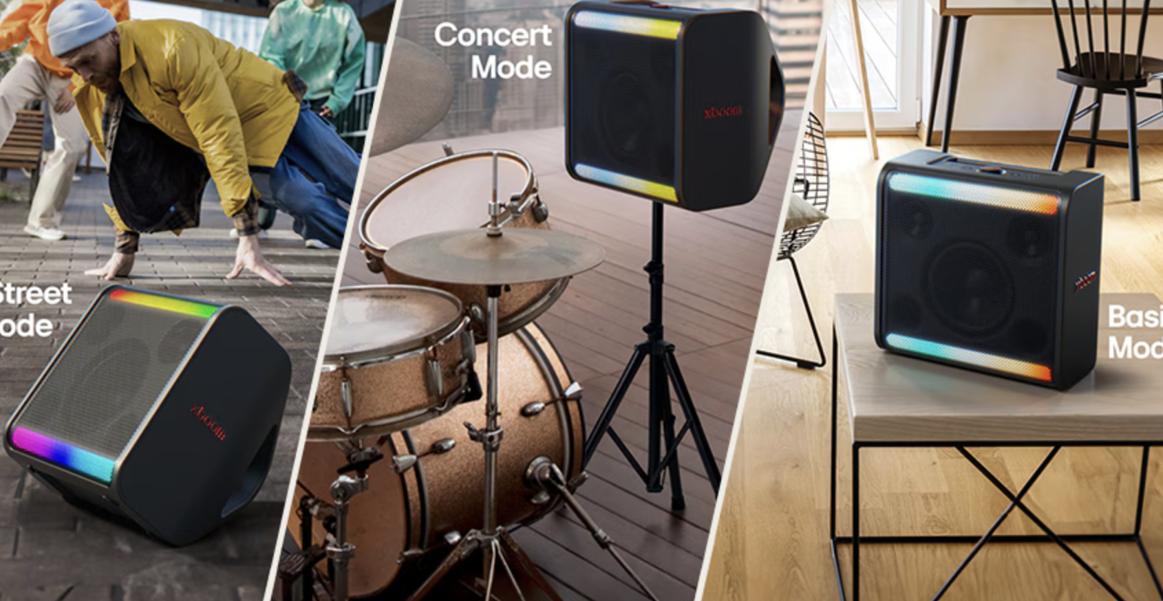 다양한 엑스붐 스테이지 모드