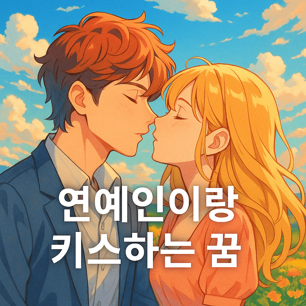 연예인이랑 키스하는 꿈 해몽