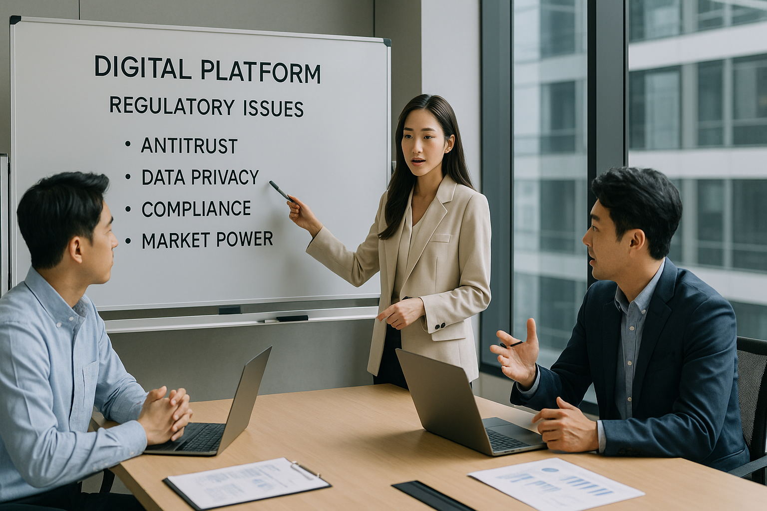 디지털 플랫폼 전략 회의