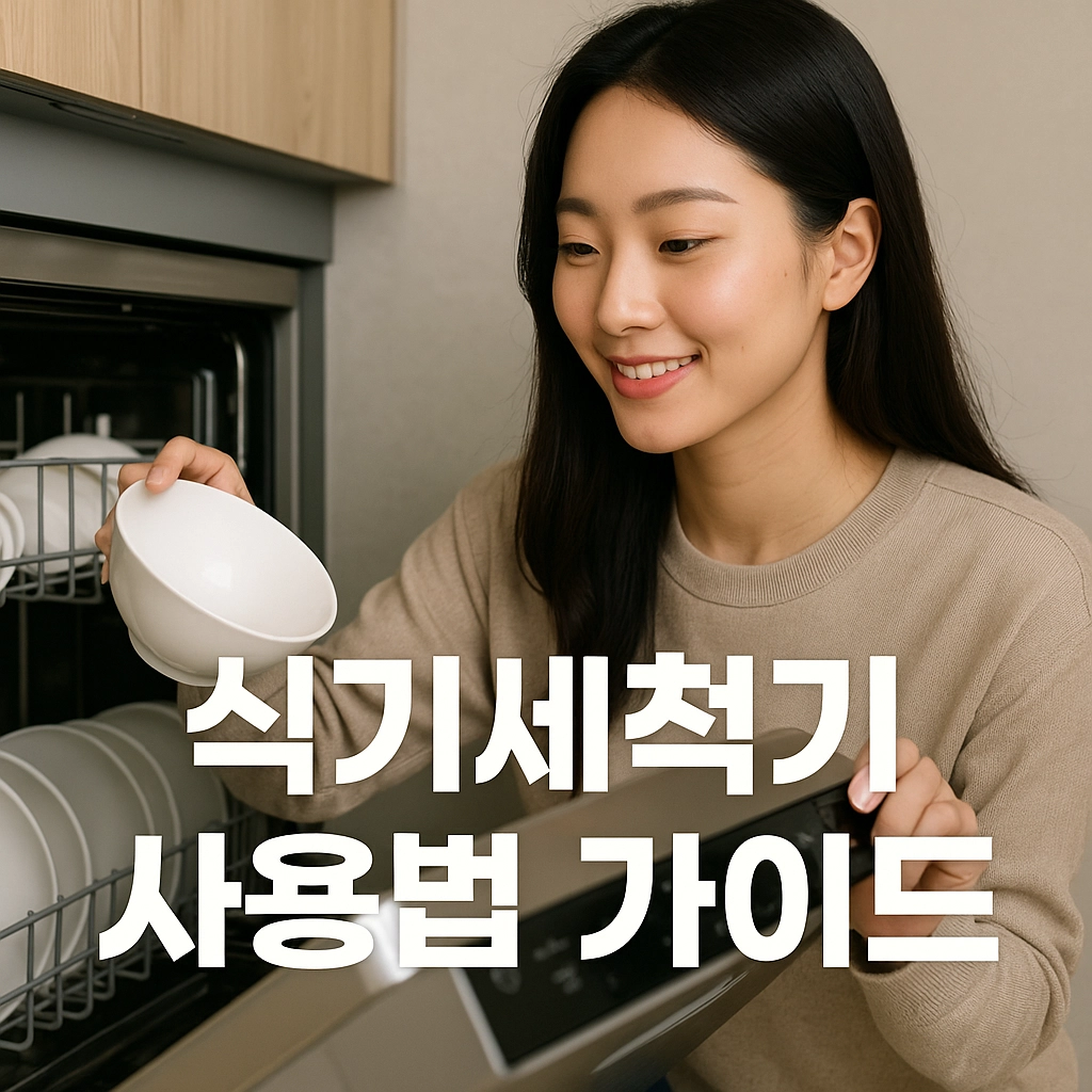 식기세척기 사용법 가이드