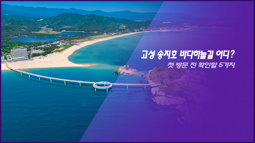 고성 송지호 바다하늘길 어디? 첫 방문 전 확인할 5가지