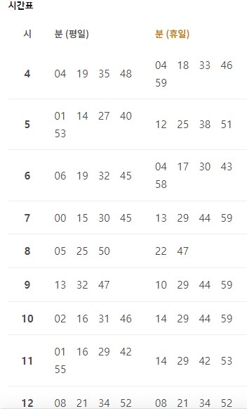 우성아파트 인천공항 리무진 버스 노선 시간표 요금 예약 방법 6009번
