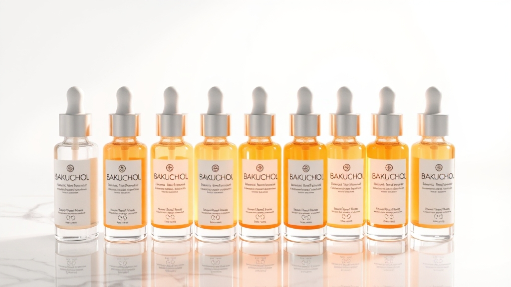 세럼 선택 시 고려사항 (illustration 스타일)