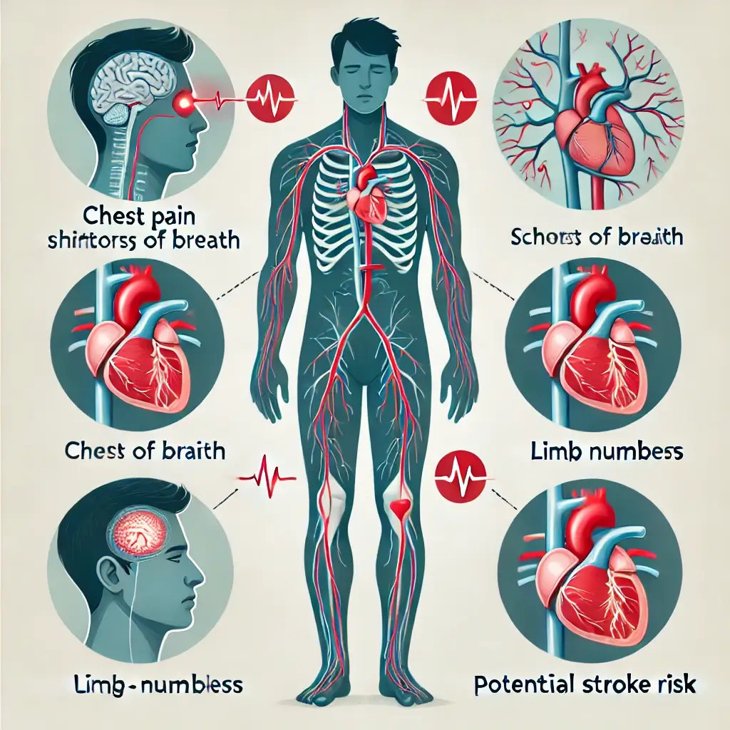 동맥경화의 주요 증상