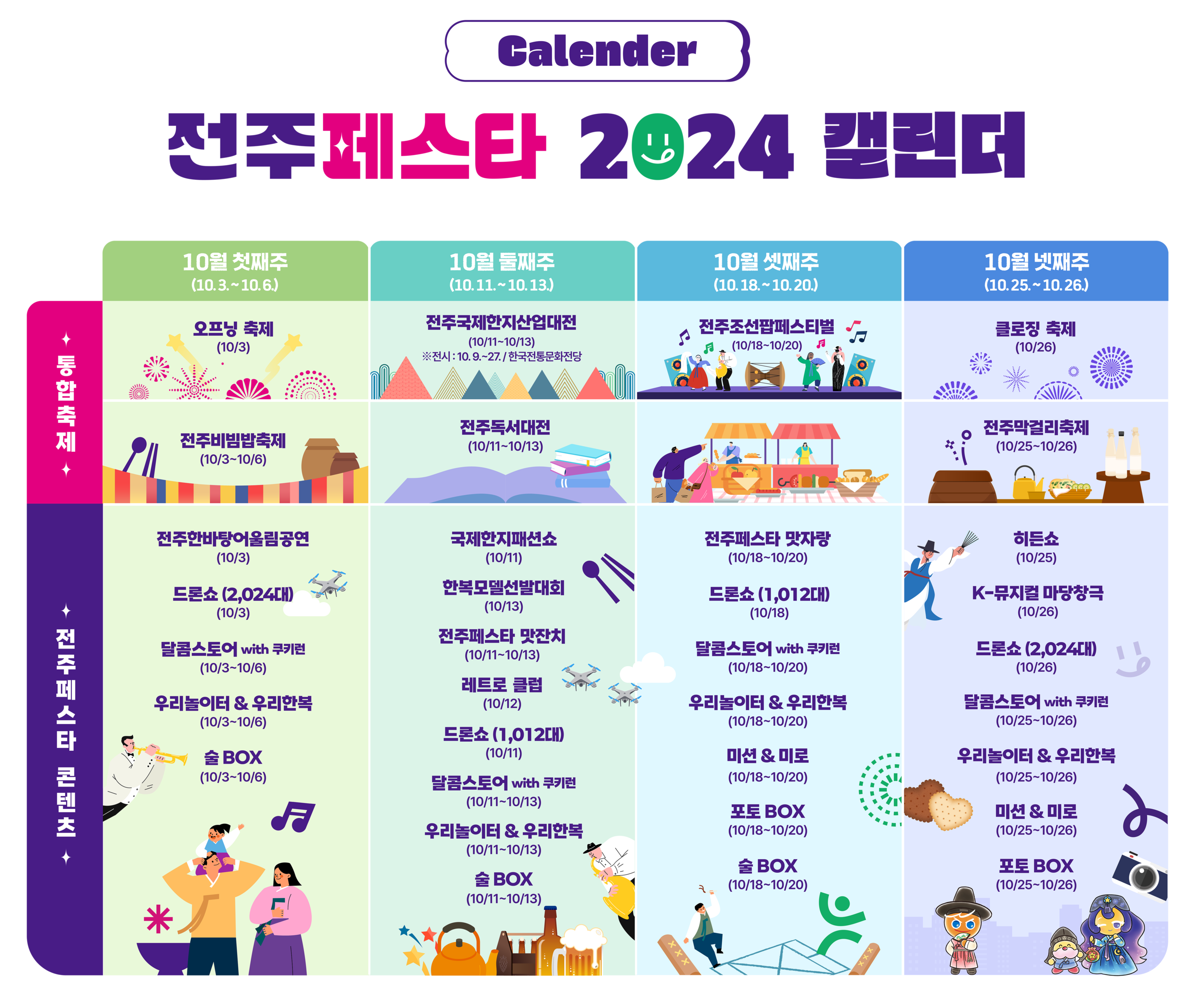 전주페스타 일정