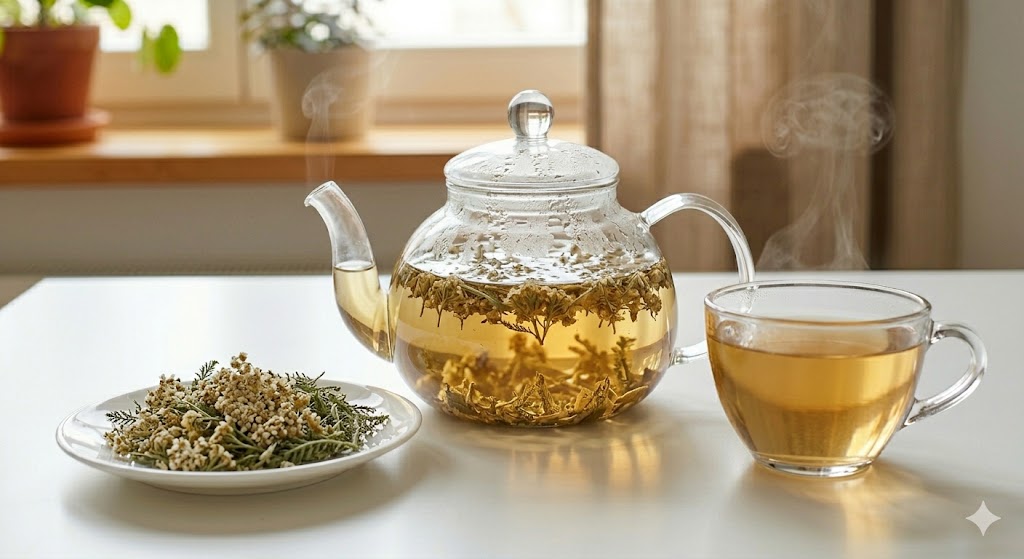 강력한 항염 및 지혈 작용으로 상처 회복과 신체 치유력을 높여주는 천연 약초 야로우(서양톱풀) 효능