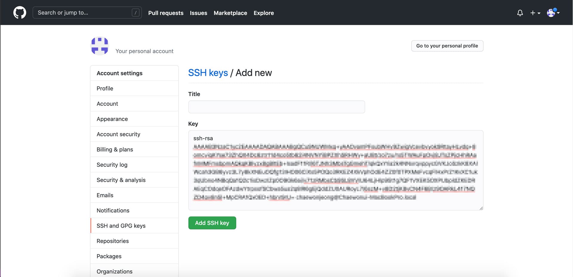 ssh-key-git-mac
