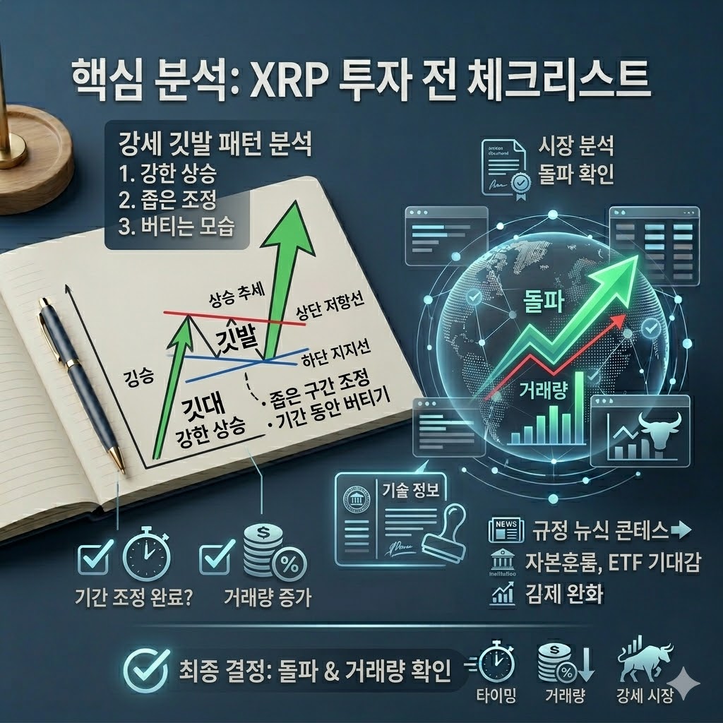 강세 깃발 패턴