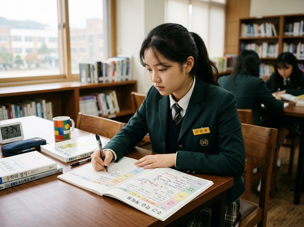 고등 영어 주간 학습 계획 수립