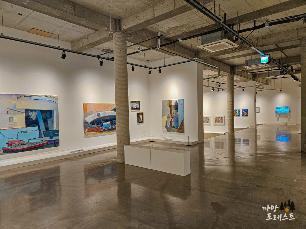 소다미술관 실내 전시