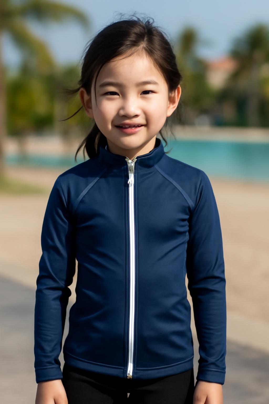 초등학생 래쉬가드 집업