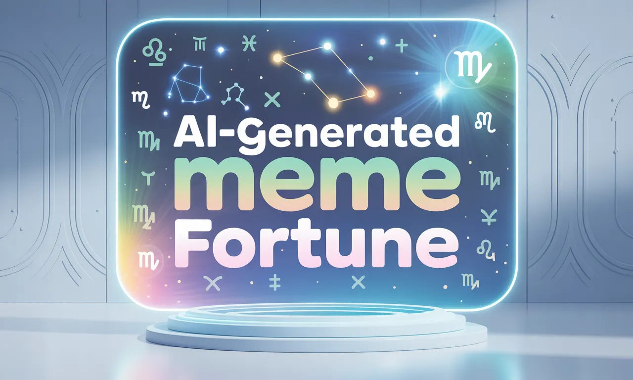 MBTI + 별자리 AI 운세|직접 체험하고 만드는 법 공개