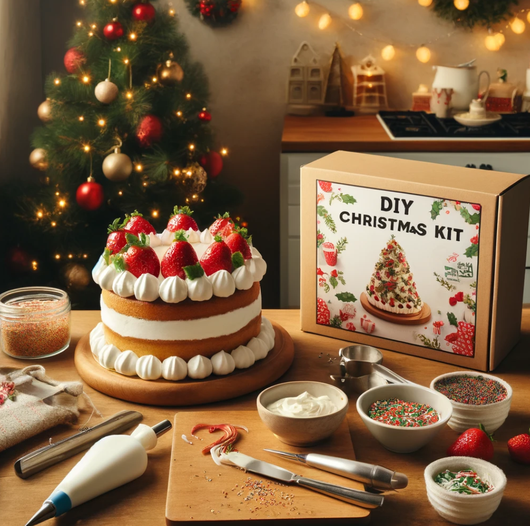 DIY 크리스마스케익 키트