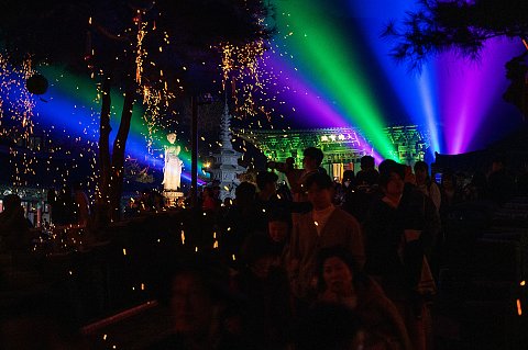 영평사 낙화축제 세종시 전통문화축제 정월대보름 주차장