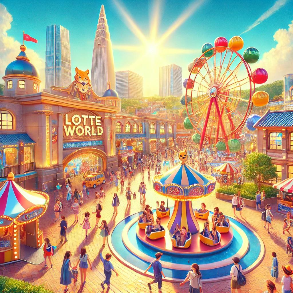 롯데월드 6살