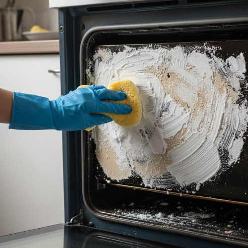 오븐 내부 찌든 때, 힘들이지 않고 효과적으로 제거하는 팁