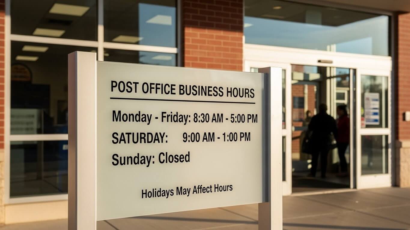 우체국 은행 영업시간, 모르고 가면 헛걸음입니다