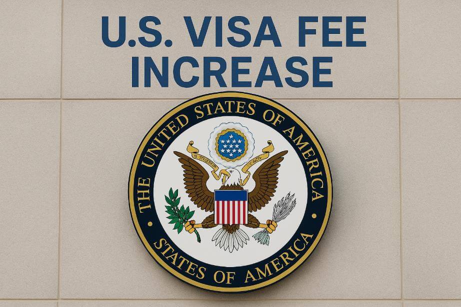미국 비자 수수료 인상, 미 대사관 문장과 국장 이미지