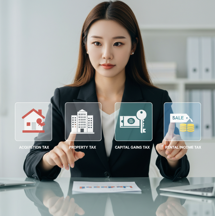 세목별 변화: 취득세·보유세·양도세·임대소득세