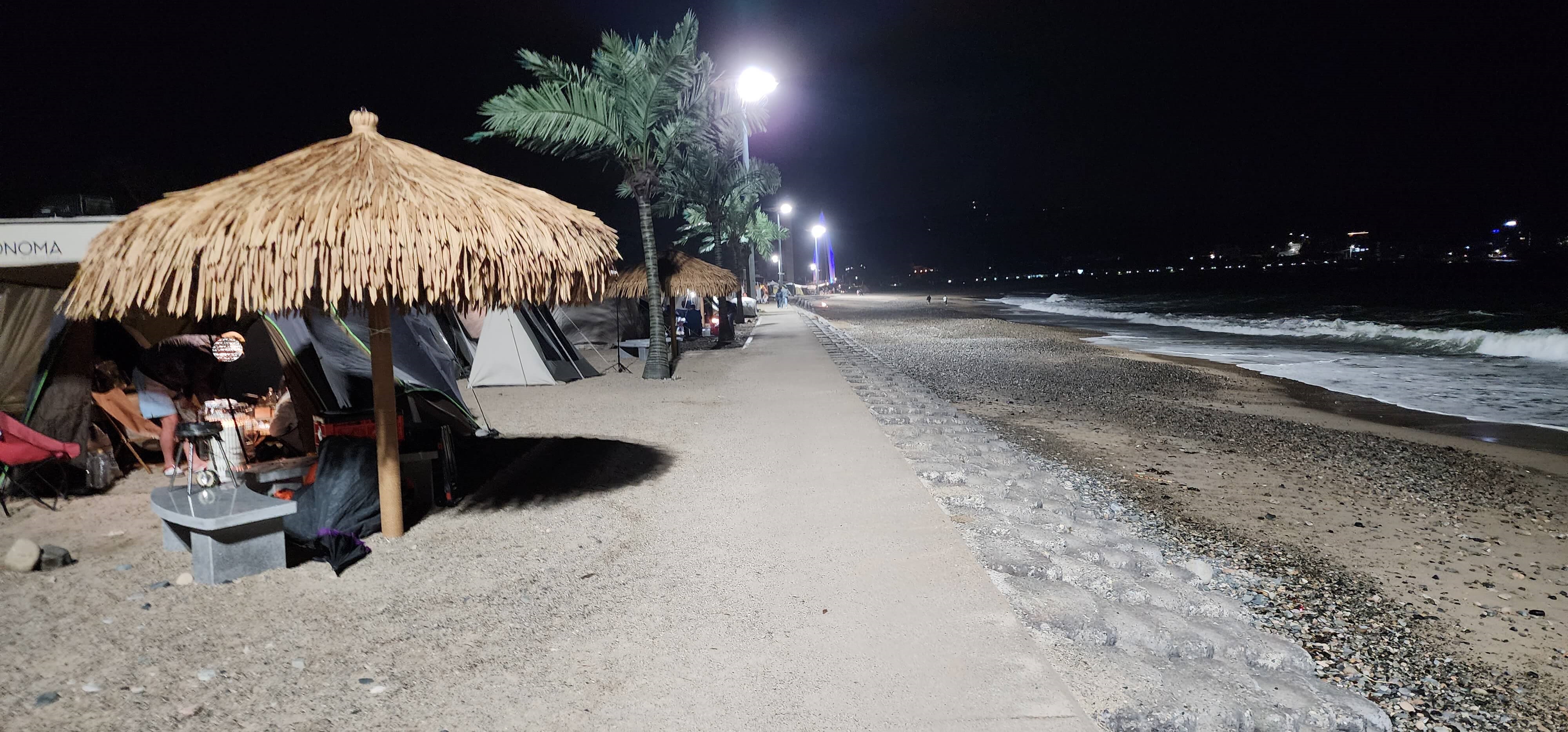 경남 노지차박 캠핑지 경주관성솔밭해변10