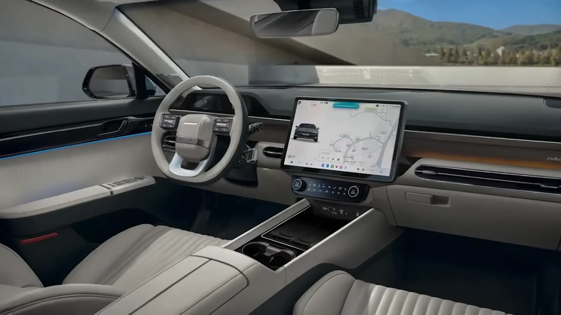 그랜저 페이스리프트 실내