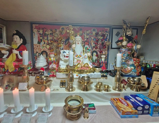 수원 신점 별상장군 신당 모습