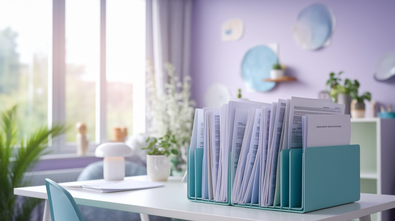 출생신고를 위한 문서들