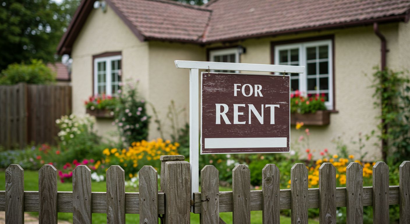 주택을 임대한다는 사진