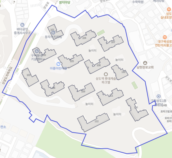 단지배치도