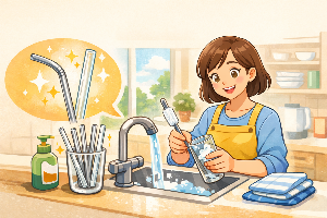 다회용 빨대, 환경을 생각하면 위생부터 따져봐야 합니다