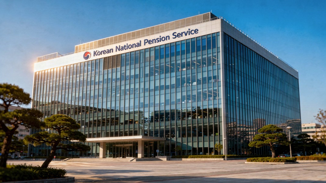 한국 국민연금공단 사무실 건물 외관