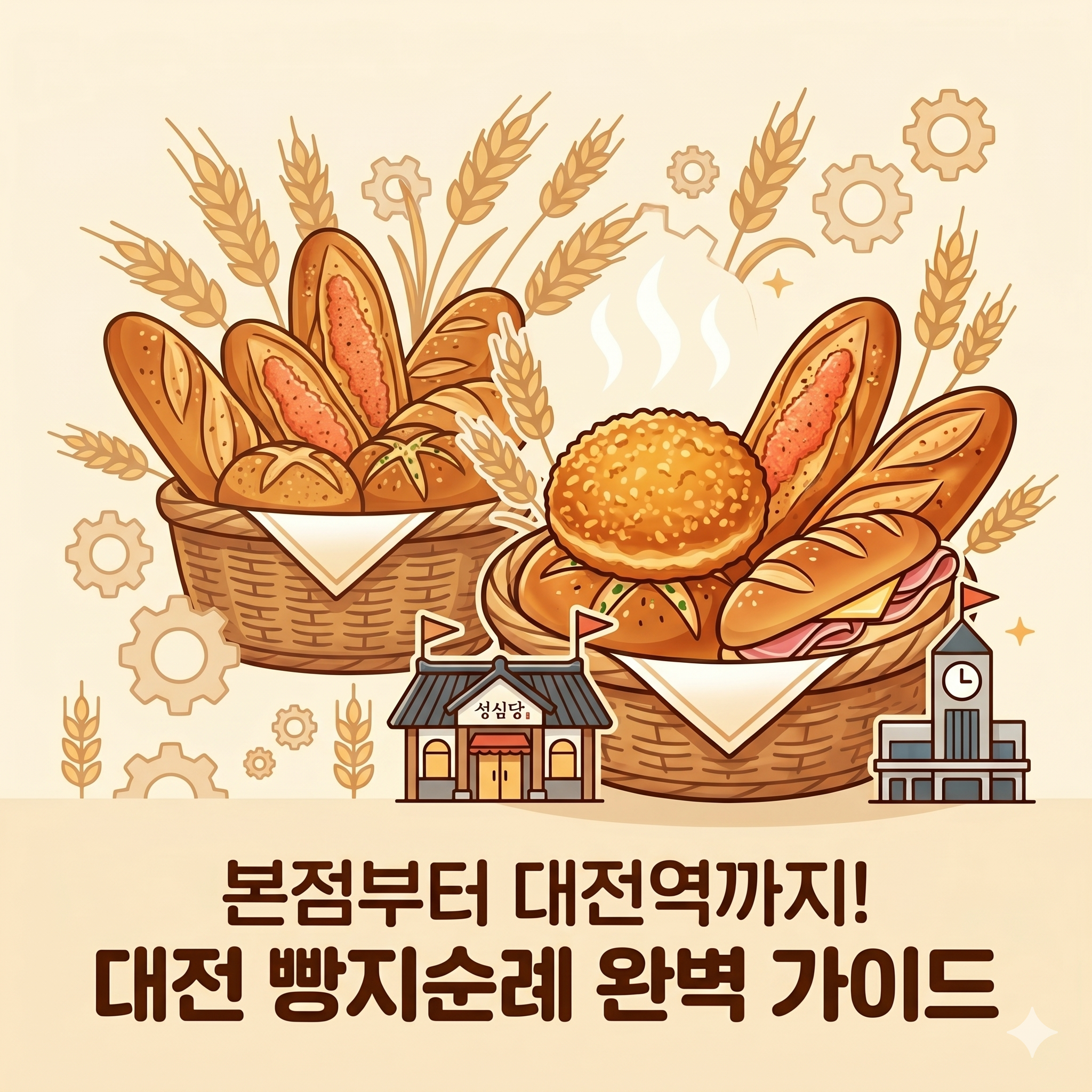 대전의 자부심, 성심당 빵 추천 리스트와 방문 꿀팁 총정리