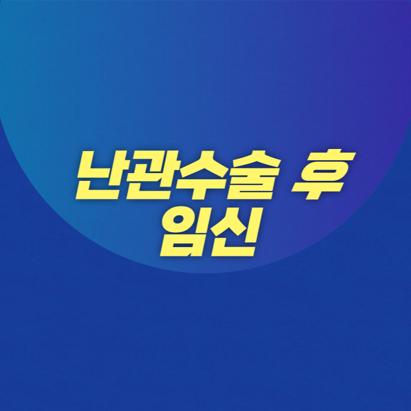 난관수술후 임신