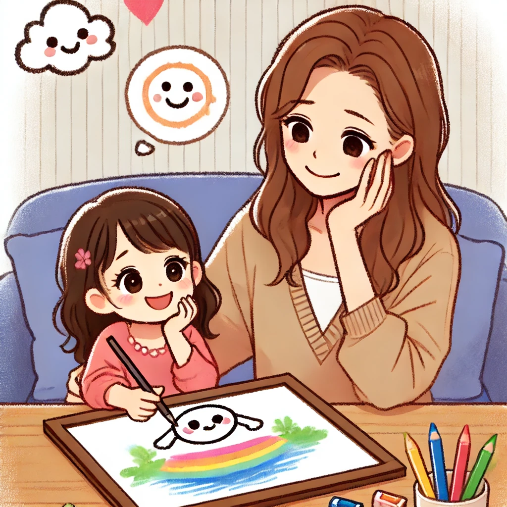 열린 태도로 아이의 그림 바라보기