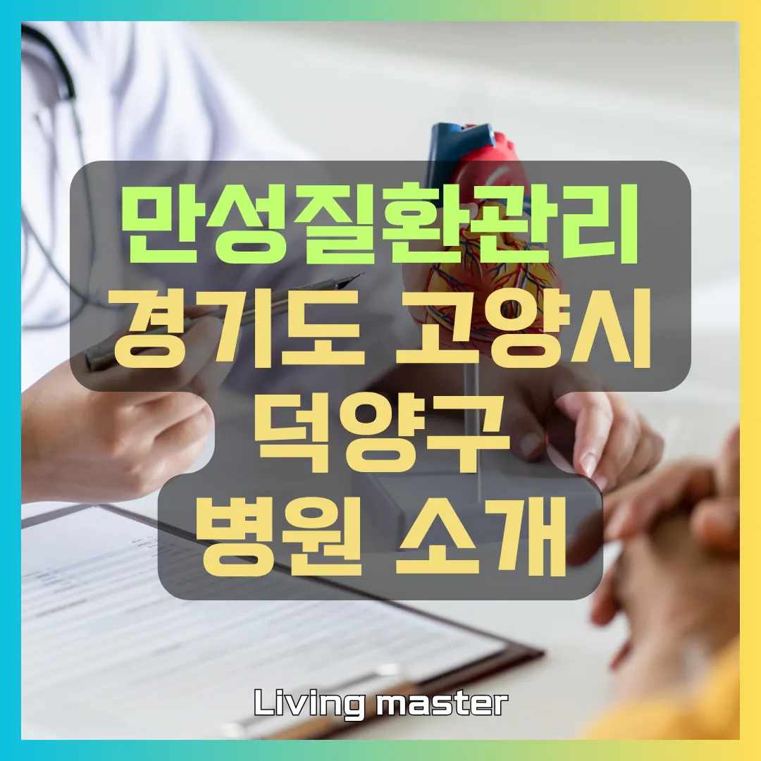만성질환관리 경기도 고양시 덕양구 병원 소개