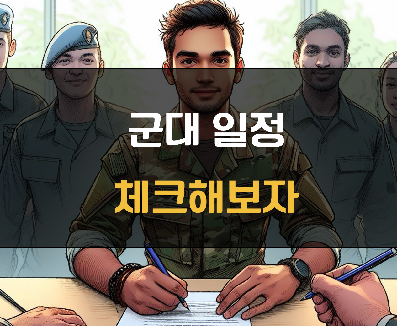 자대 배치