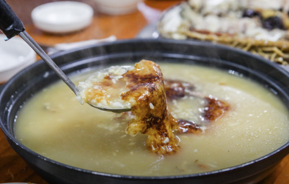 산천마루-누룽지백숙
