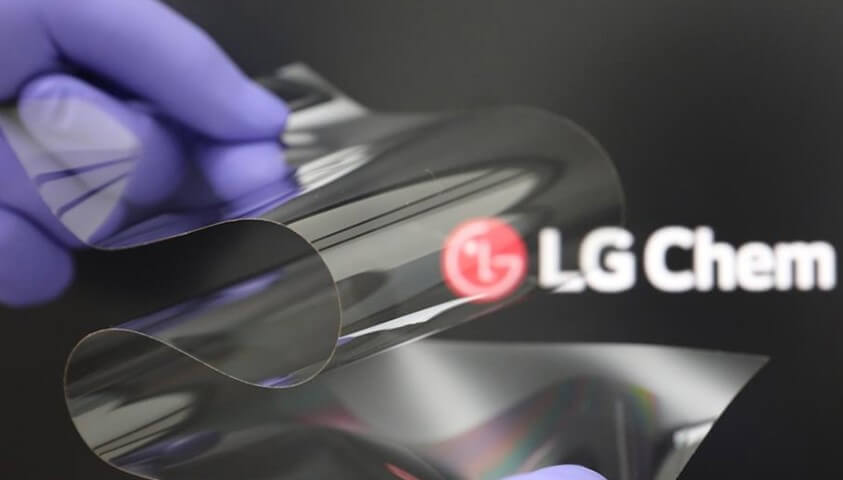 LG화학의 폴더블 디스플레이 소재 개발, 차별성, 시장성