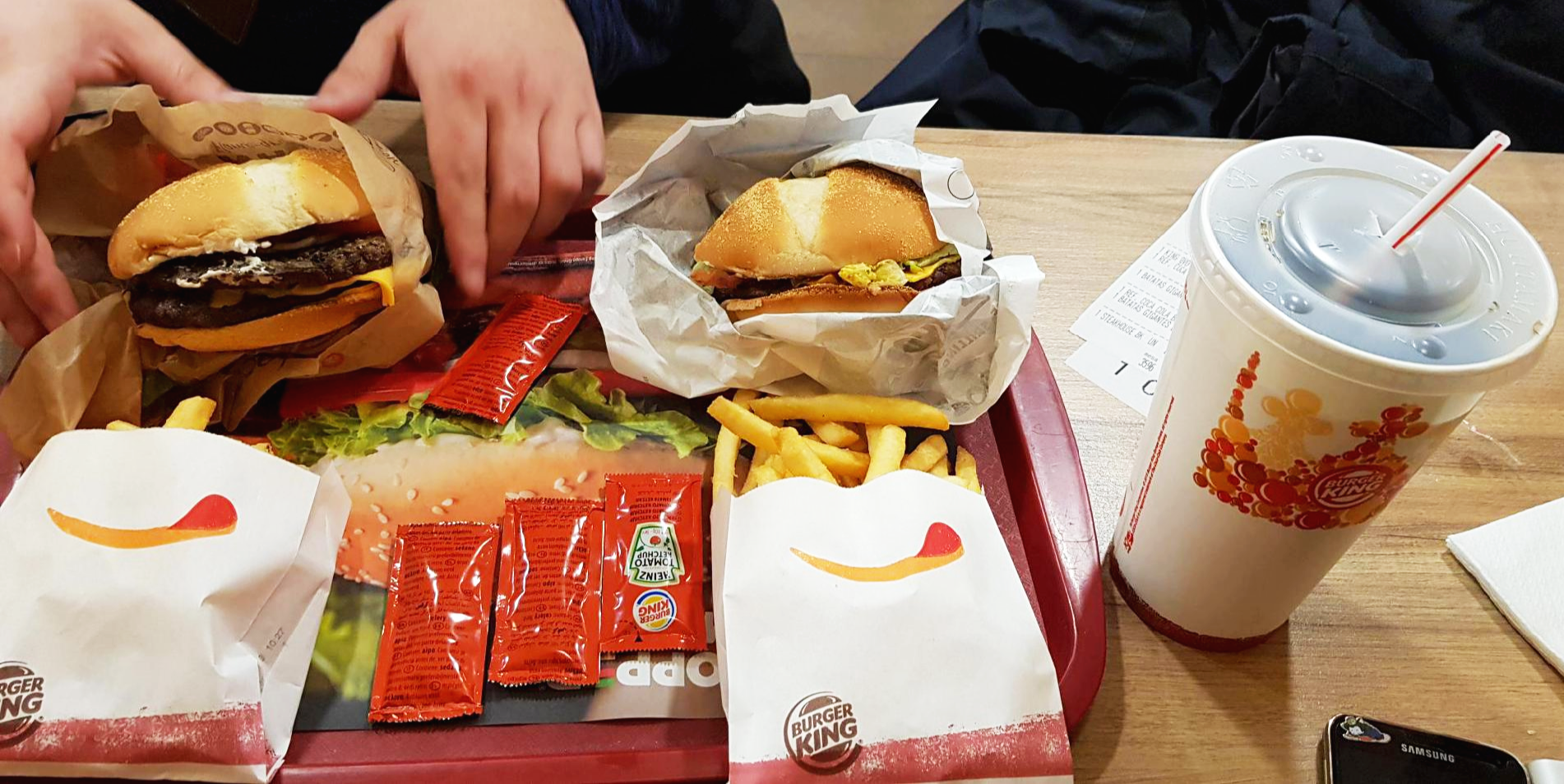 포르투갈 포르토 공항 버거킹