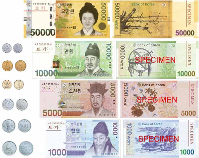 우리나라 돈