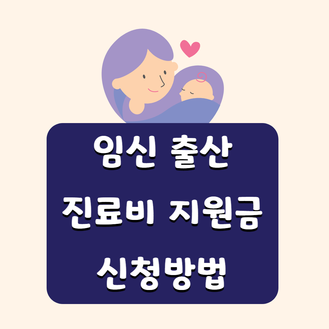 임신 출산 진료비 지원금 신청방법 지원대상