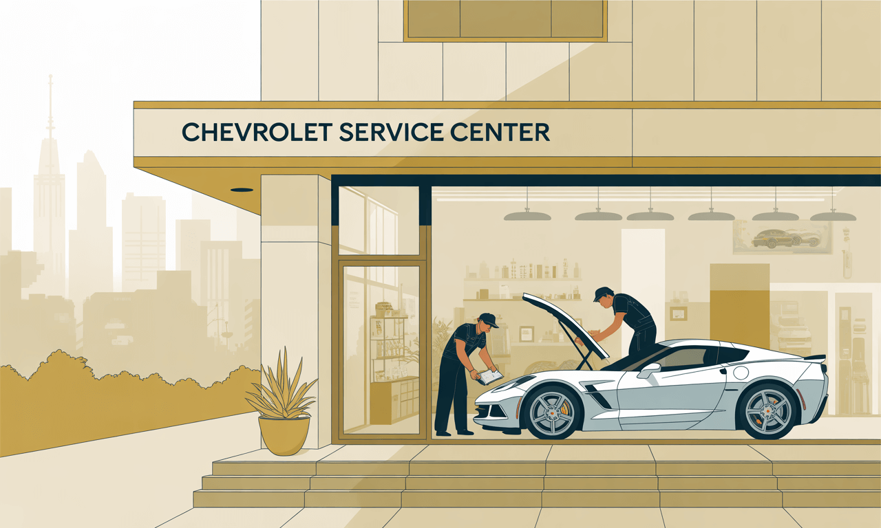 쉐보레 서비스센터 위치 및 정비예약하는 방법