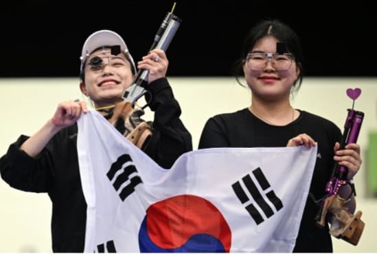 김예지선수 오예진 선수 사격 금,은메달