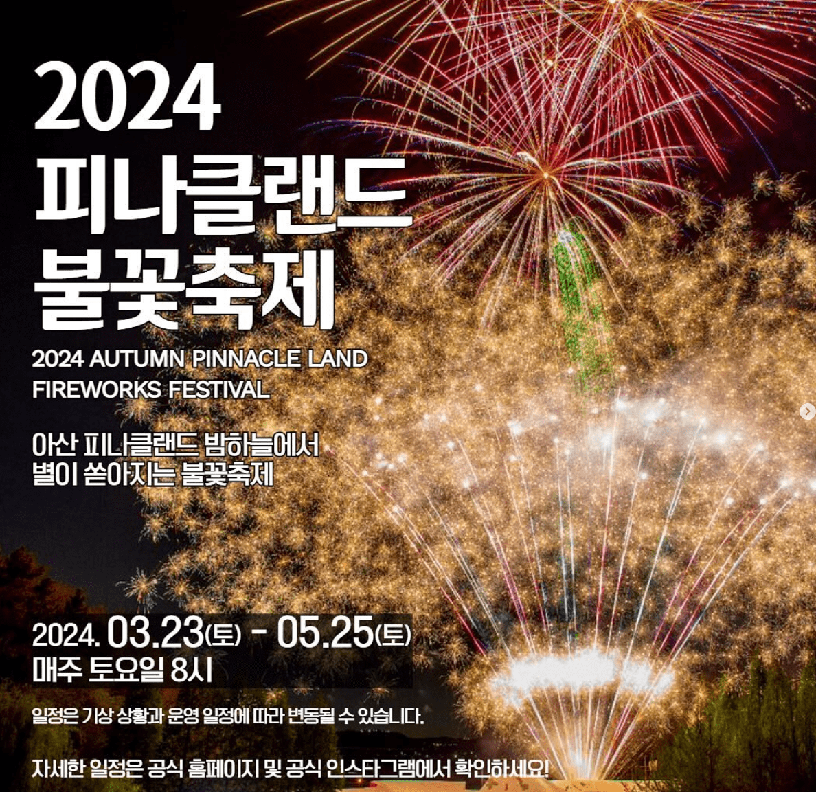 2024 봄축제 봄여행지
