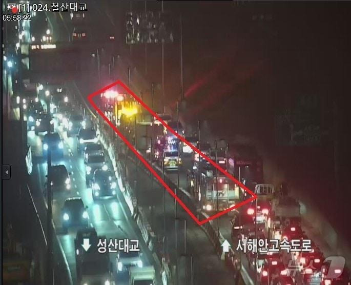 서울시 미래첨단교통과(TOPIS) 사회관계망서비스(SNS) 갈무리