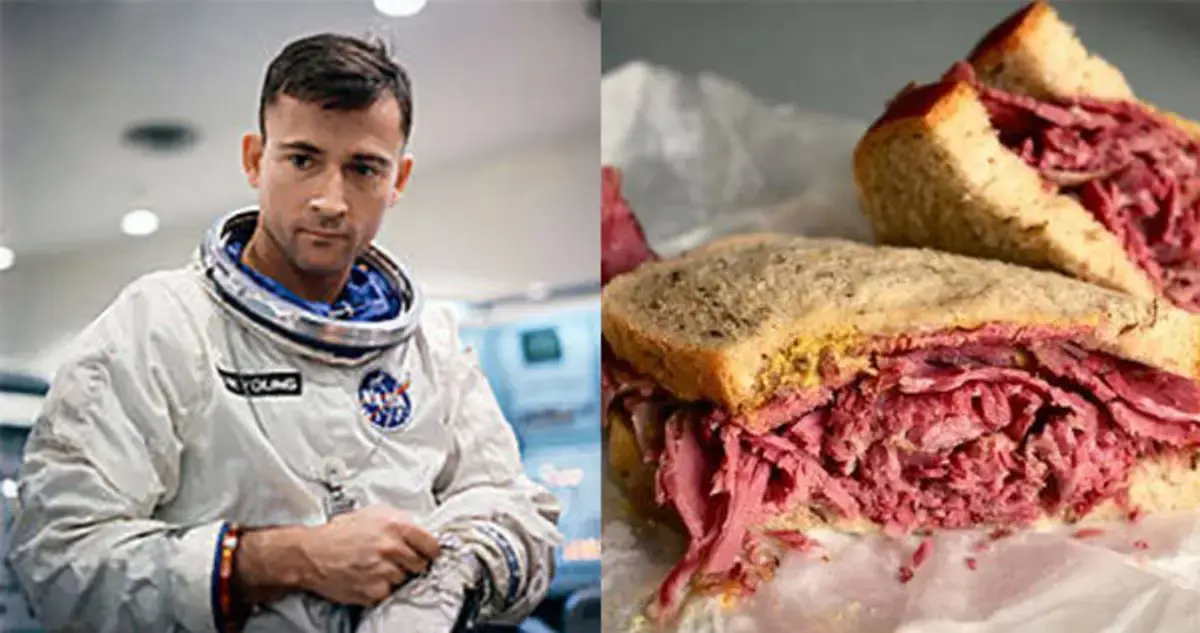 제미니 3호 콘비프 샌드위치 사건