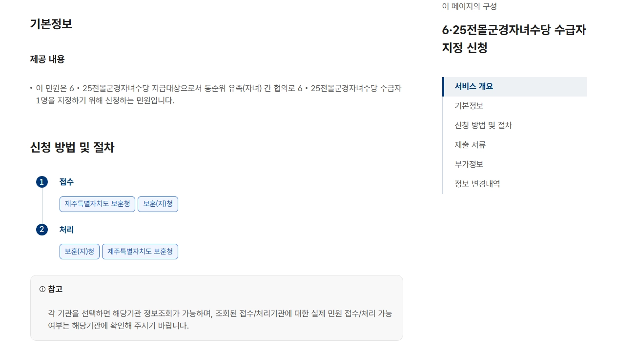 6.25자녀수당 신청자격