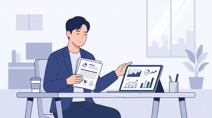 ISA 개편 직장인 재테크 전략 일러스트