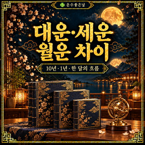 대운·세운·월운-차이